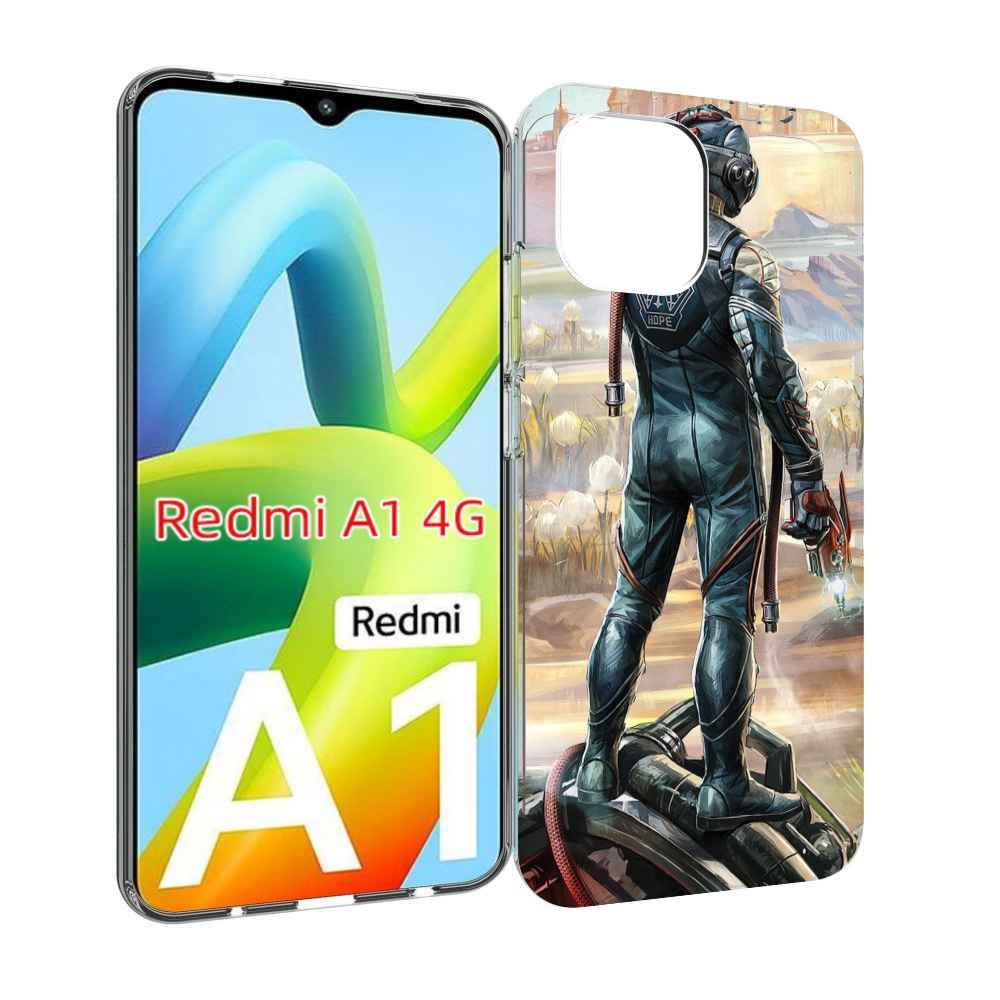 

Чехол MyPads the-outer-worlds для Xiaomi Redmi A1, Прозрачный, Tocco