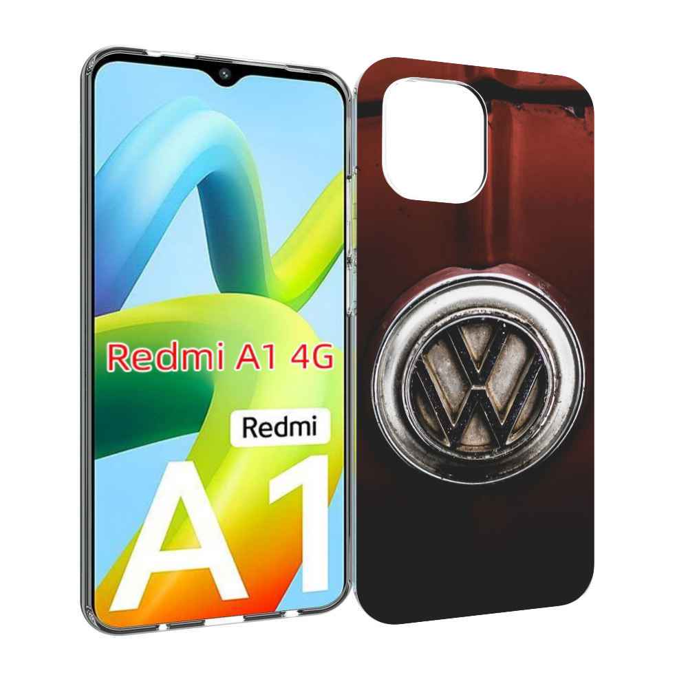 

Чехол MyPads volkswagen 1 мужской для Xiaomi Redmi A1, Прозрачный, Tocco