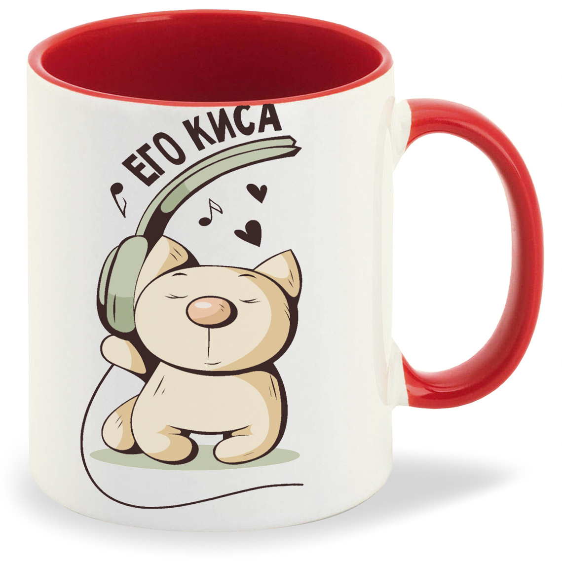 

Кружка CoolPodarok Его киса, Его киса