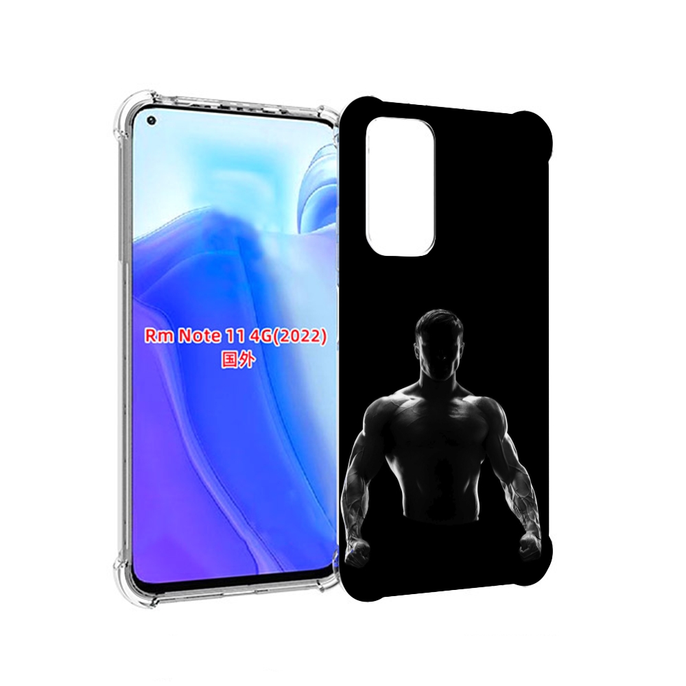 

Чехол MyPads накаченный мужчина в тени мужской для Xiaomi Redmi Note 11 4G ( Глобальная, Tocco