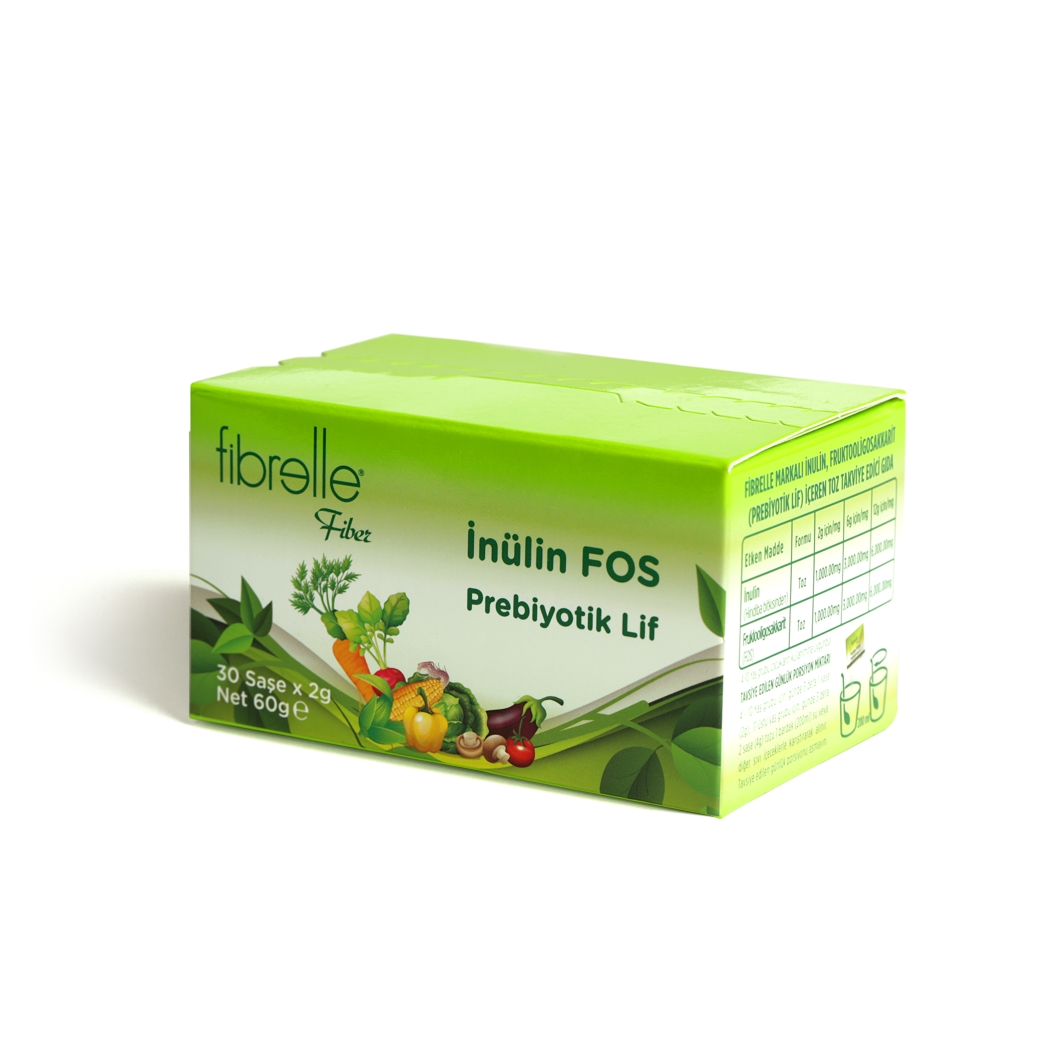 Инулин Fibrelle FOS с фруктоолигосахаридами, 30 шт по 2 г