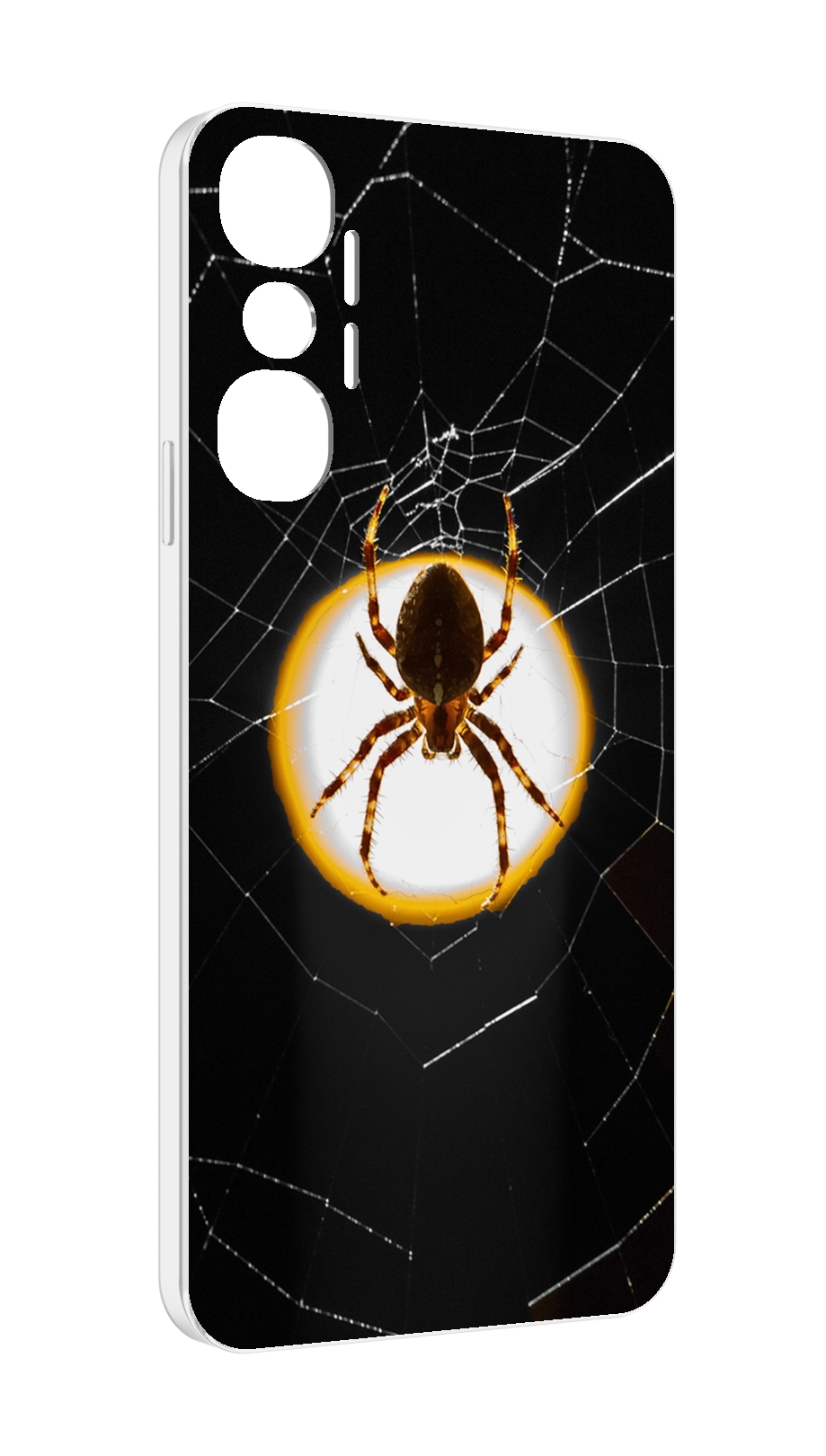 

Чехол MyPads паук-с-паутинкой для Infinix Hot 20 4G, Прозрачный, Tocco