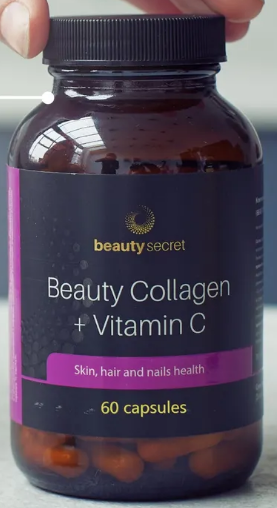 Коллаген Beauty Secret Beauty Collagen + Vitamin C Коллаген + Витамин С 60 капсул