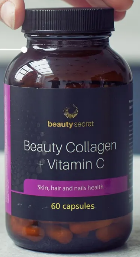 фото Коллаген beauty secret beauty collagen + vitamin c коллаген + витамин с 60 капсул