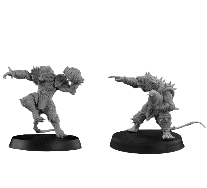 

SB-RT1 Декоративная фигурка из пластика Ratman Throwers x2