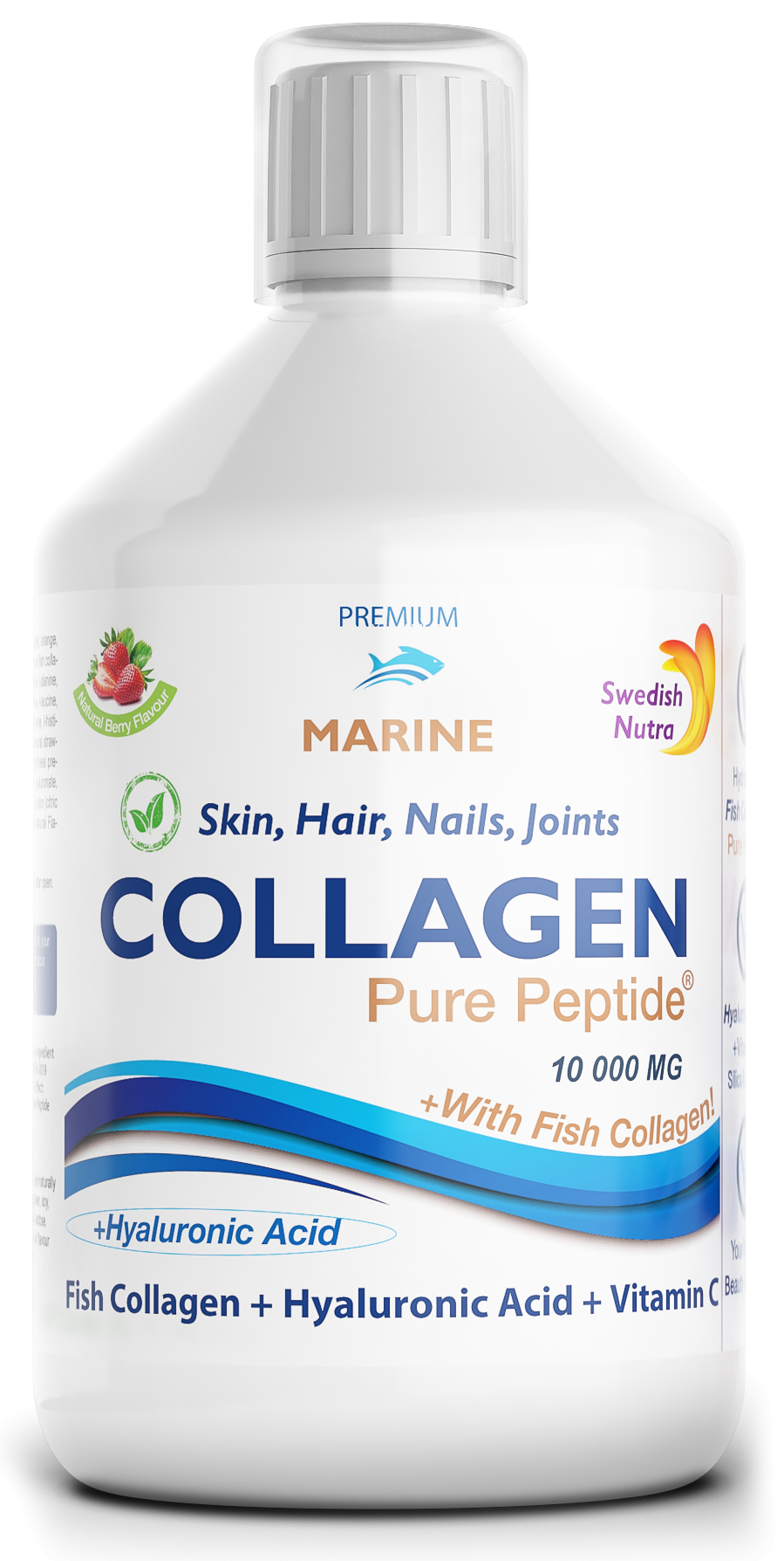 

Коллаген Swedish Nutra Collagen + with fish collagen коллаген + морской рыбный 10 000 мг б