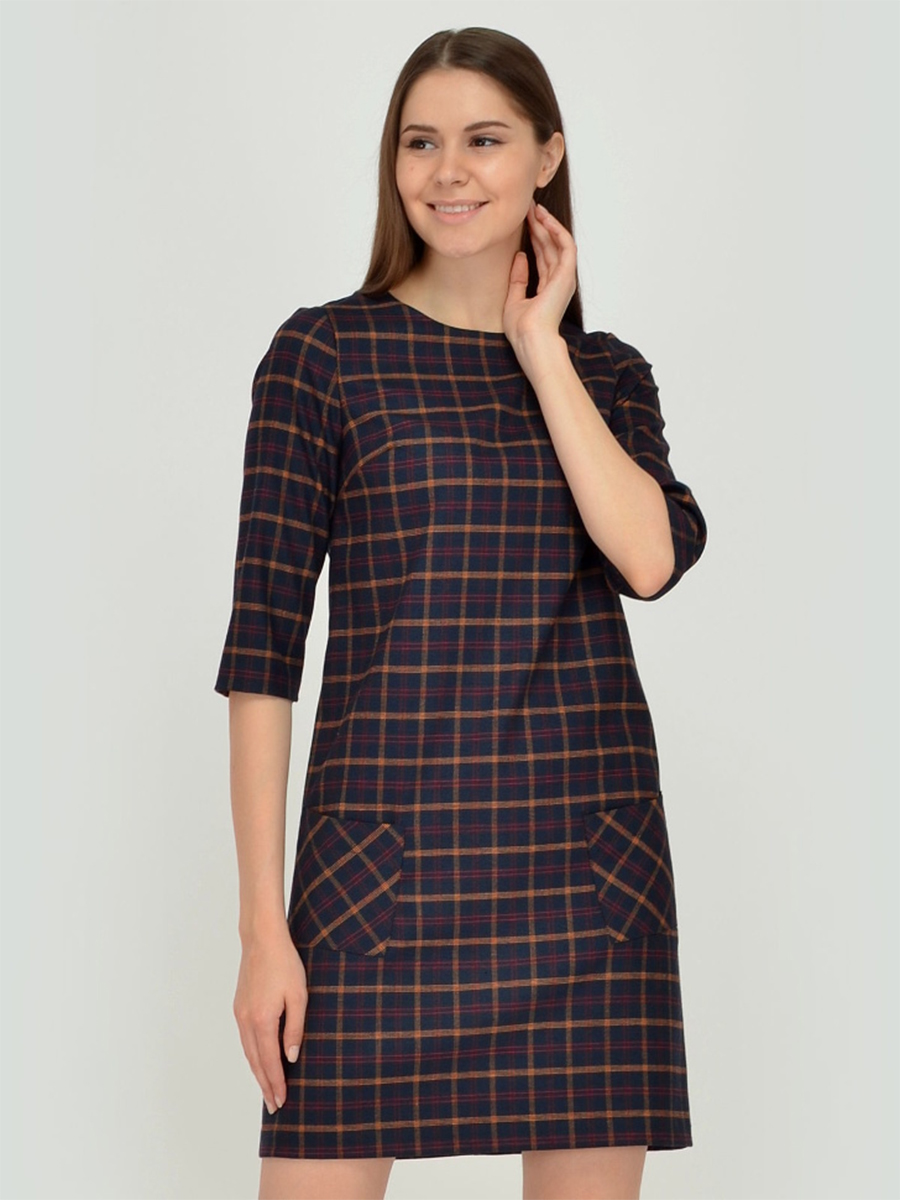фото Платье женское 1001dress vi00066bl синее 44