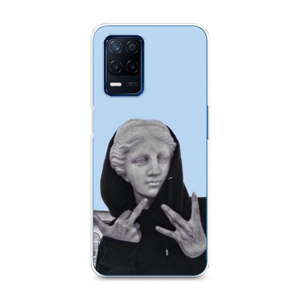

Чехол Awog на Realme 8 5G/Narzo 30 5G "SWAG статуя", Разноцветный, 257150-9