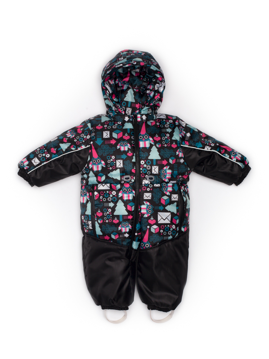 Комбинезон детский MaLek BaBy 255ШМ, черный, 80