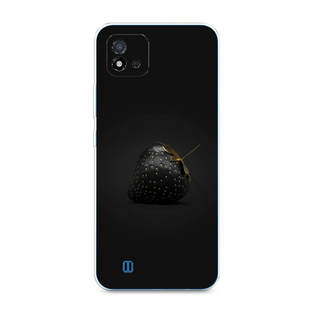 

Чехол Awog на Realme C20 "Черная клубника", Разноцветный, 254850-10