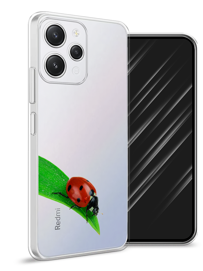 

Чехол Awog на Xiaomi Redmi 12 "На счастье", Белый;красный;зеленый, 319250-1