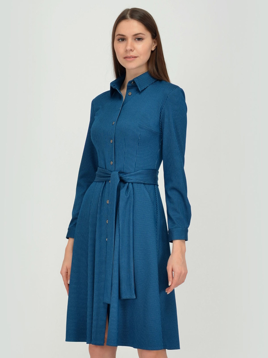 

Платье женское 1001dress VI00109TR синее 44