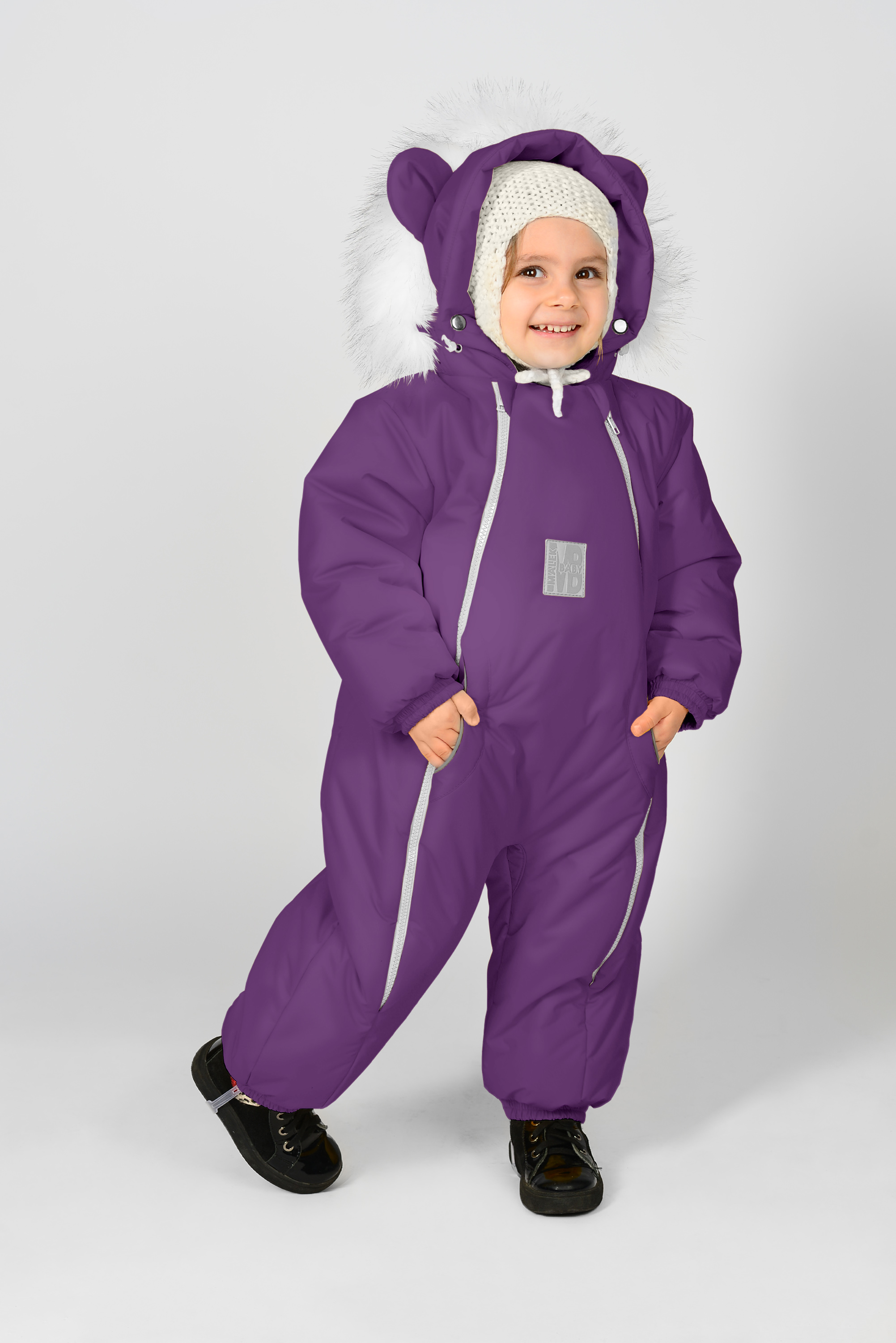 

Комбинезон детский MaLek BaBy 263Ш/2, фиолетовый, 80, 263Ш/2