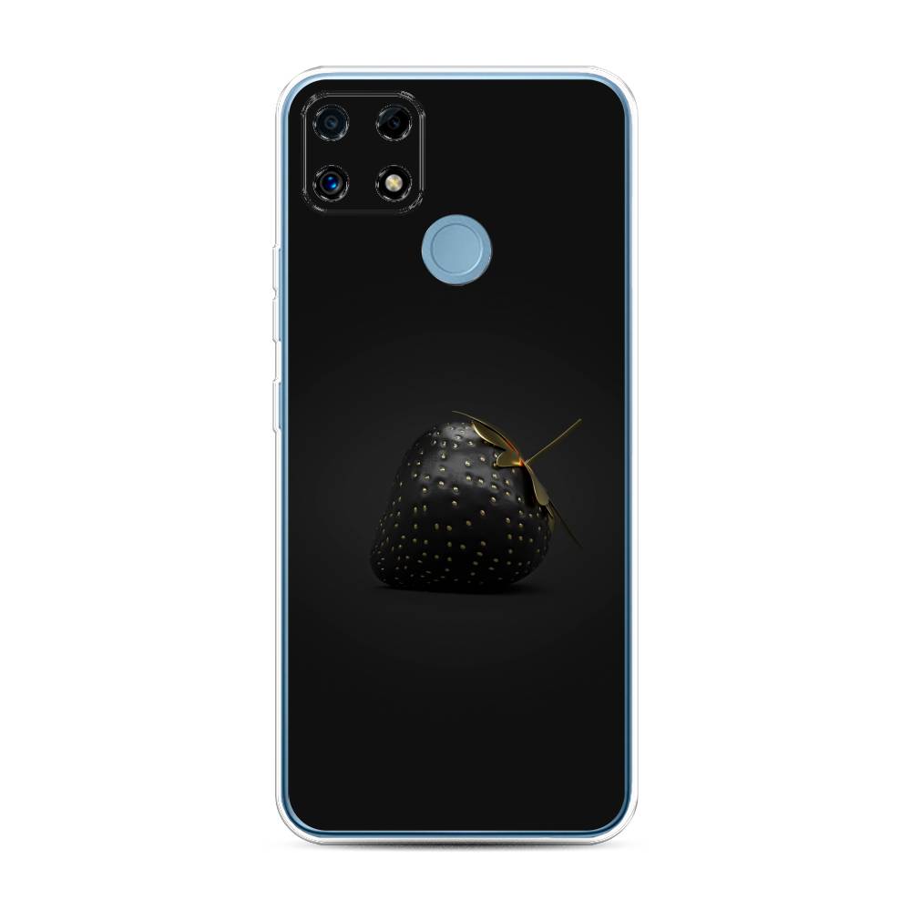 

Чехол Awog на Realme C25/C25s "Черная клубника", Разноцветный, 257450-10