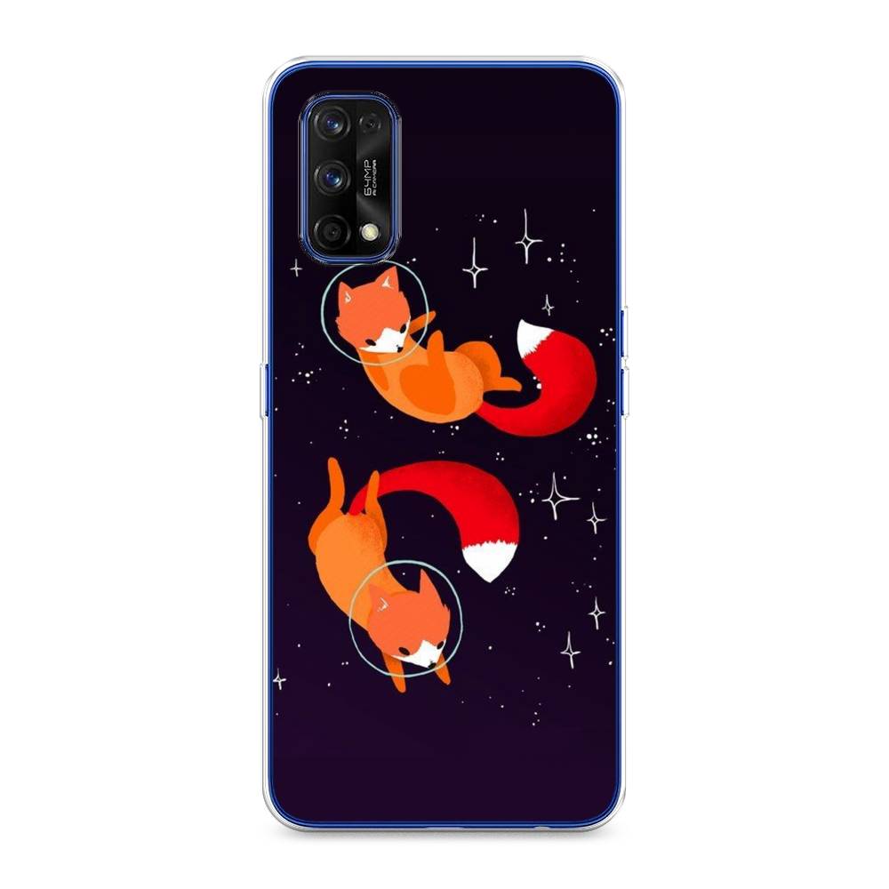 

Чехол Awog "Лисы космонавты" для Realme 7 Pro, 254050-4