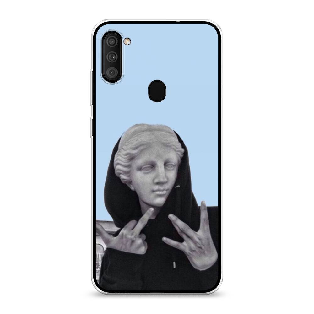 

Чехол Awog на Samsung Galaxy M11 / Самсунг M11 "SWAG статуя", Разноцветный, 2100650-9