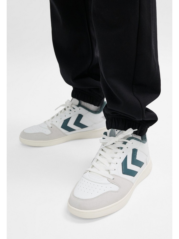 

Кеды унисекс Hummel HU344A04C зеленые 43 EU, Зеленый, HU344A04C