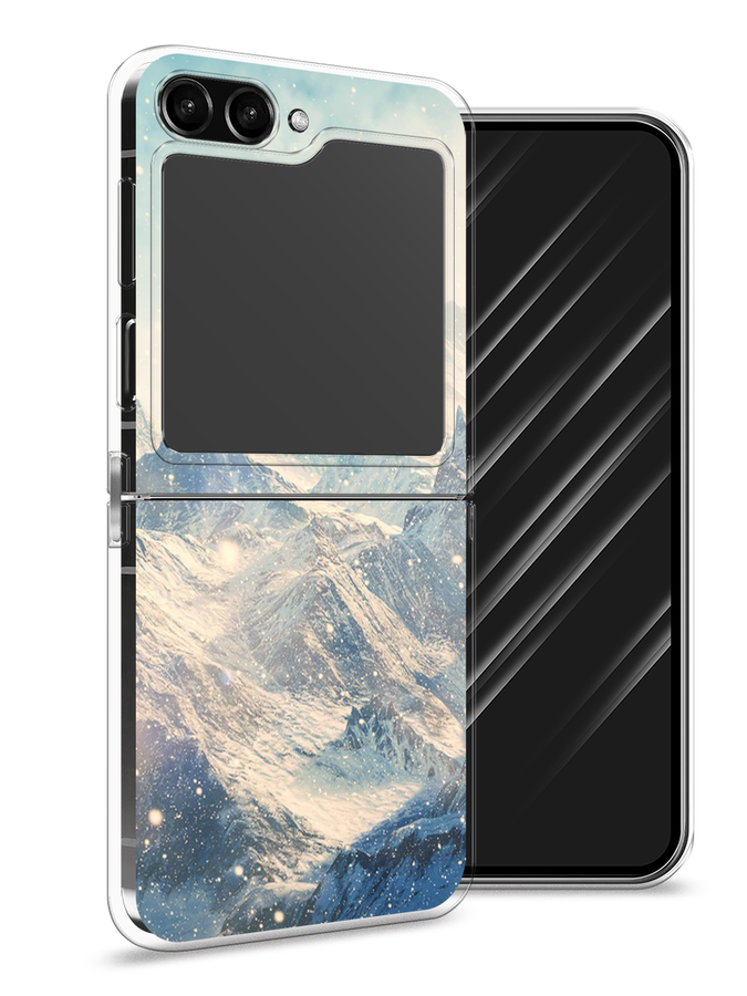 

Чехол Awog на Samsung Galaxy Z Flip 5 "Горы 4", Бирюзовый, 2108350-4