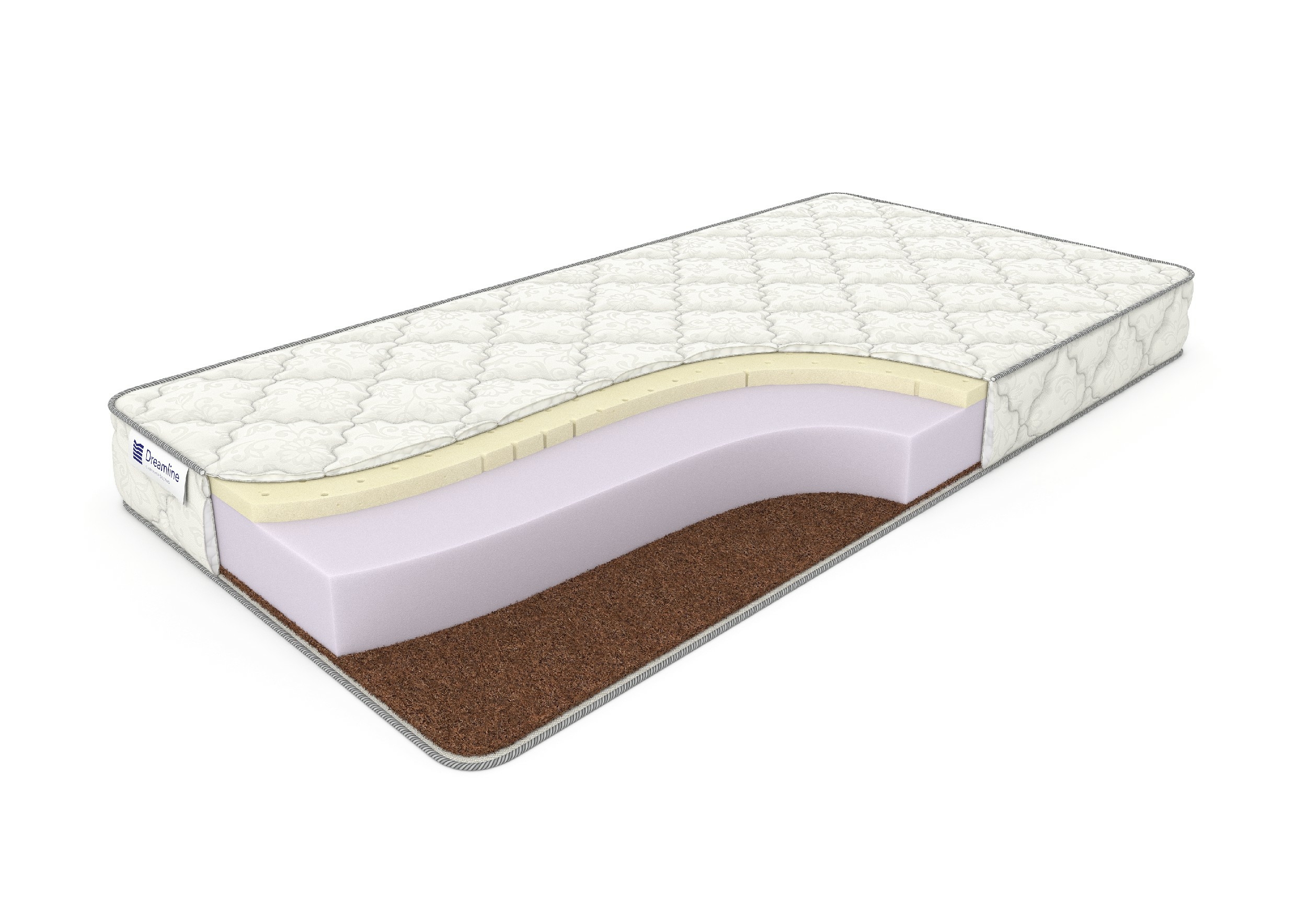 

Матрас Dreamline DreamRoll SleepDream 195х190, Белый, DreamRoll SleepDream