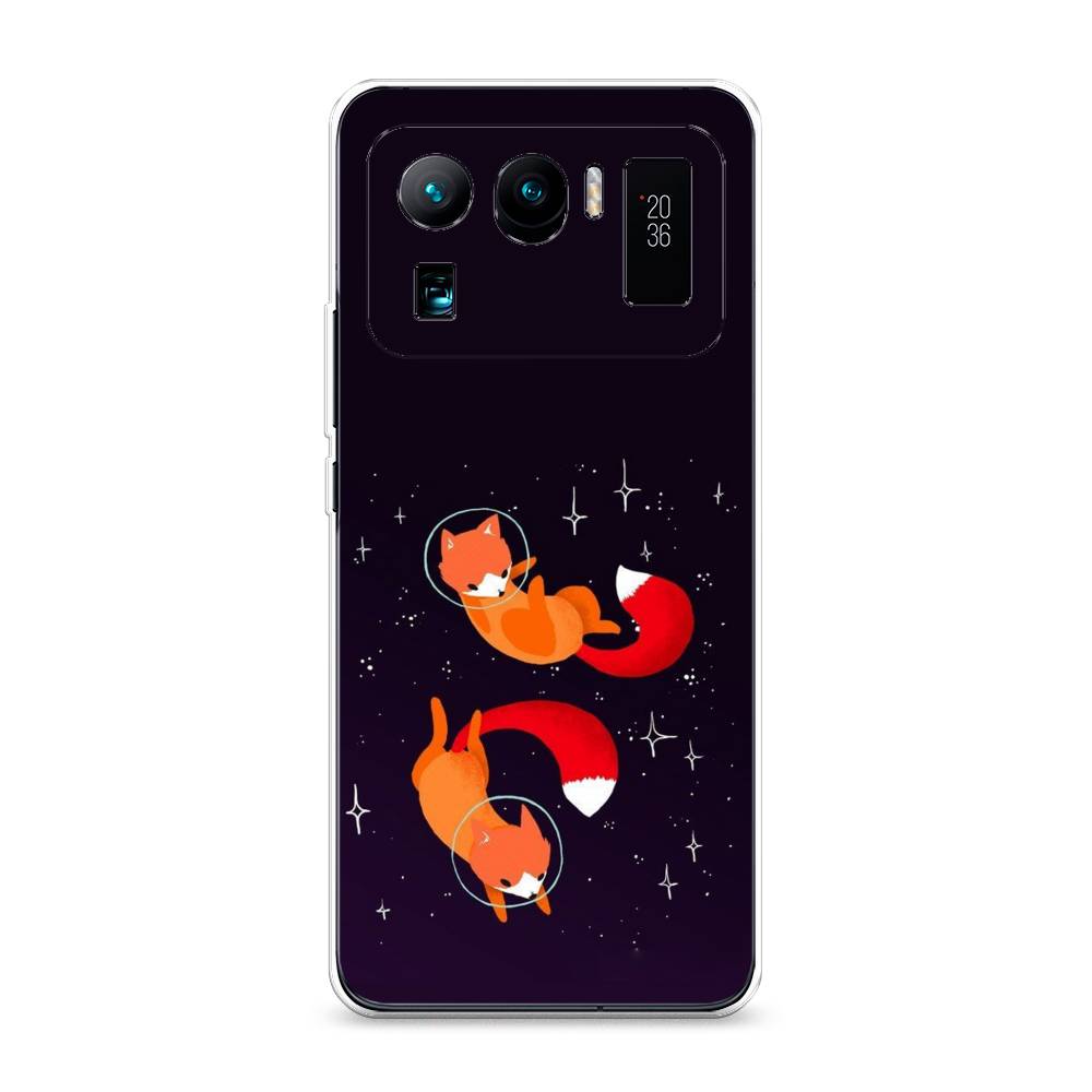 

Чехол Awog на Xiaomi Mi 11 Ultra "Лисы космонавты", Разноцветный, 310450-4