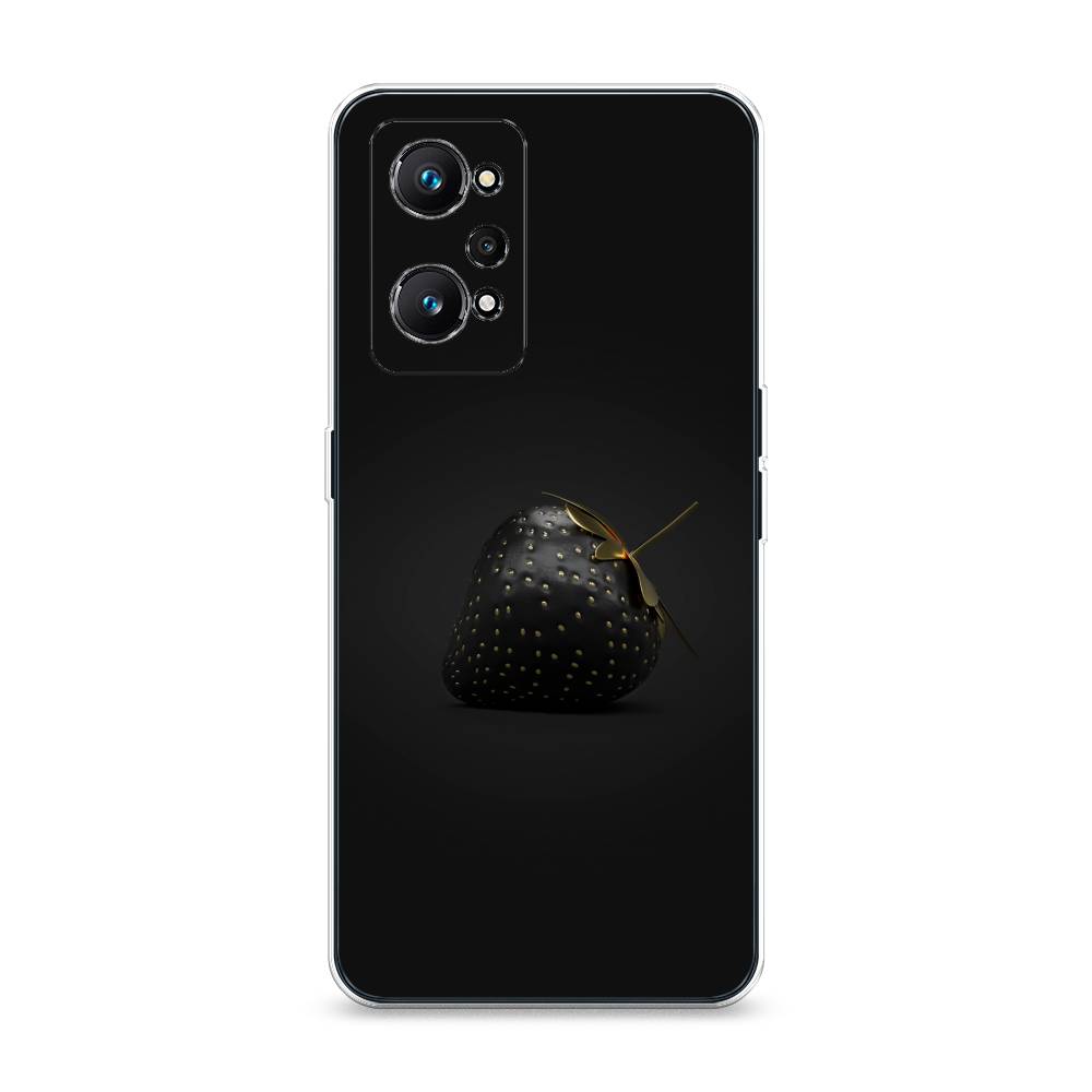 

Чехол Awog на Realme GT Neo 2 "Черная клубника", Разноцветный, 257750-10