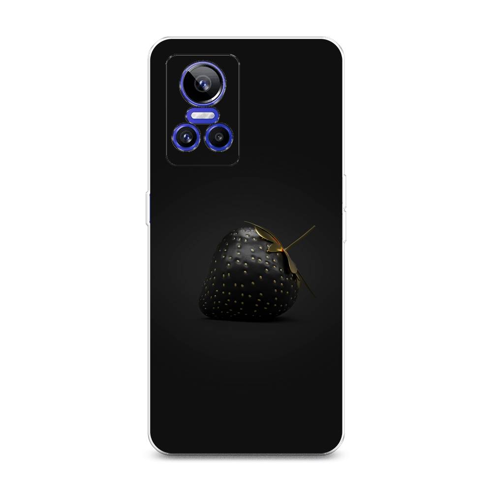 

Чехол Awog на Realme GT Neo 3 "Черная клубника", Разноцветный, 259050-10