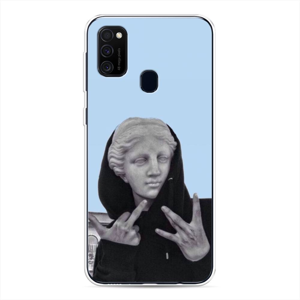 

Чехол Awog на Samsung Galaxy M30s/M21 "SWAG статуя", Разноцветный, 29850-9