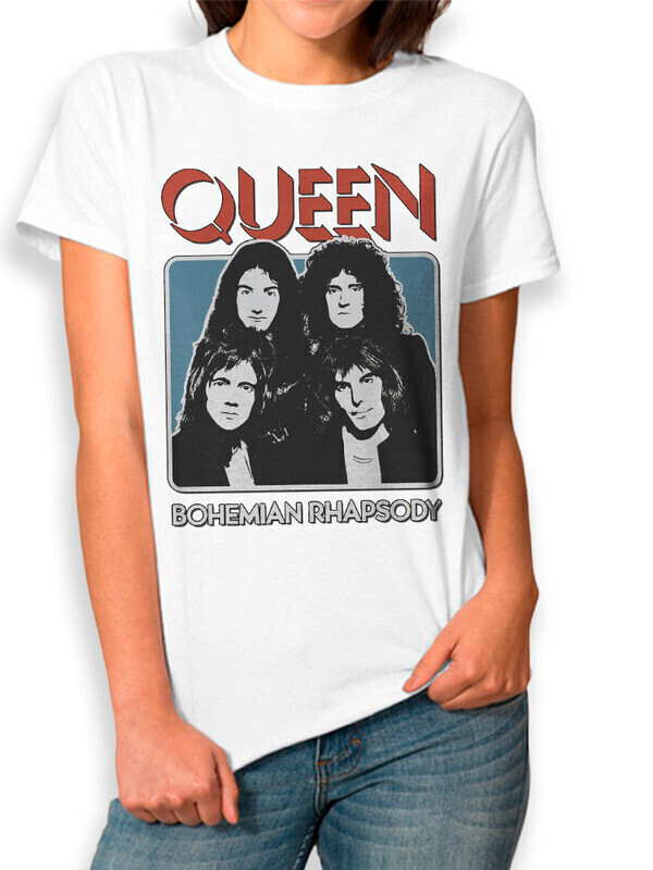 фото Футболка женская dream shirts queen 50006901 белая l