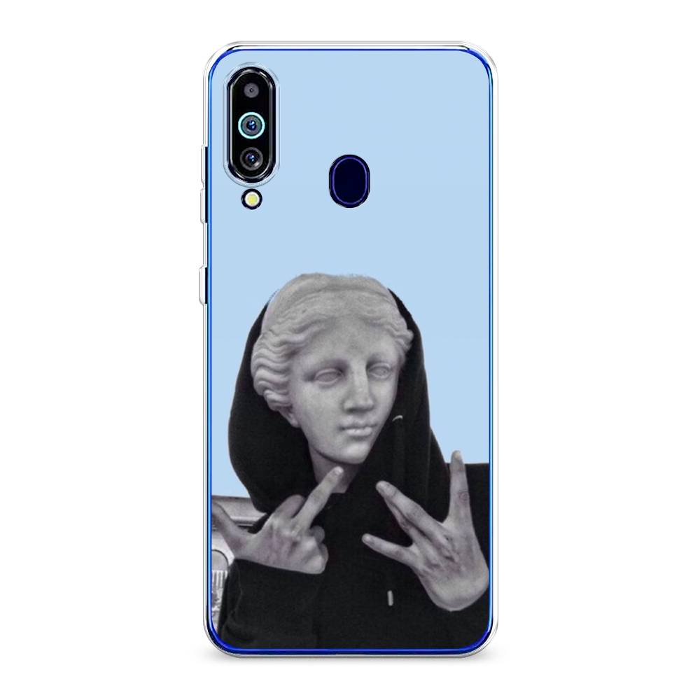 

Чехол Awog на Samsung Galaxy M40/A60 "SWAG статуя", Разноцветный, 28750-9