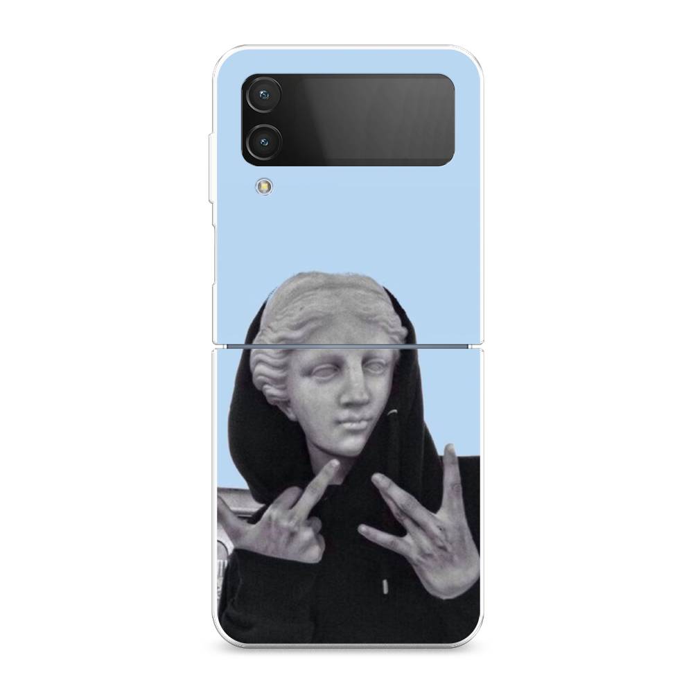 

Чехол Awog на Samsung Galaxy Z Flip 4 / Самсунг Z Flip 4 "SWAG статуя", Разноцветный, 2106650-9