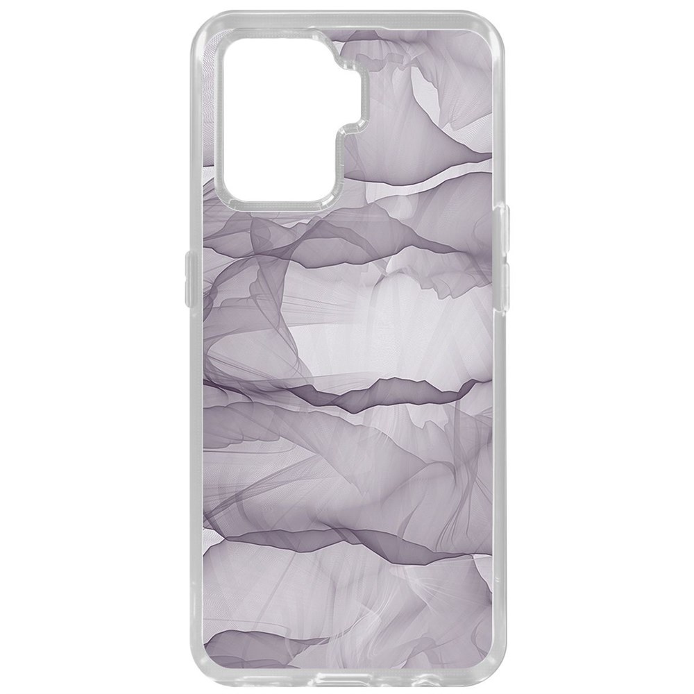 

Чехол-накладка Krutoff Clear Case Абстракт 1 для Oppo Reno5 Lite, Прозрачный