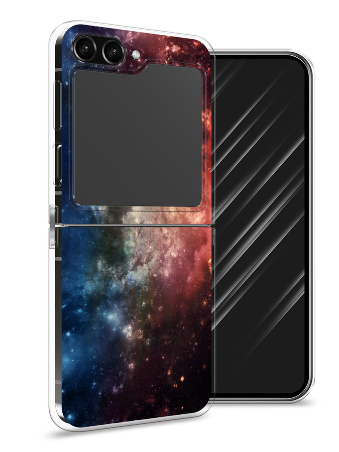

Чехол Awog на Samsung Galaxy Z Flip 5 "Космос", Синий;бежевый;красный, 2108350-4