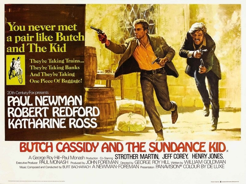 

Постер к фильму "Буч Кэссиди и Сандэнс Кид" (Butch Cassidy and the Sundance Kid) A4