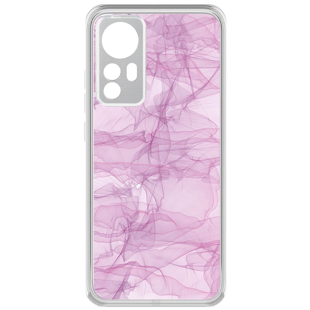 

Чехол-накладка Krutoff Clear Case Абстракт 4 для Xiaomi 12, Прозрачный