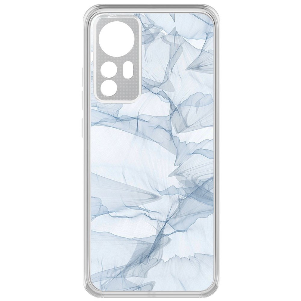 

Чехол-накладка Krutoff Clear Case Абстракт 10 для Xiaomi 12, Прозрачный