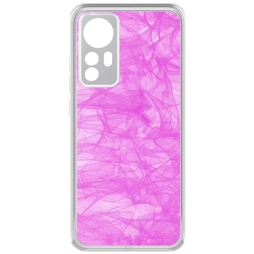 

Чехол-накладка Krutoff Clear Case Абстракт 13 для Xiaomi 12, Прозрачный