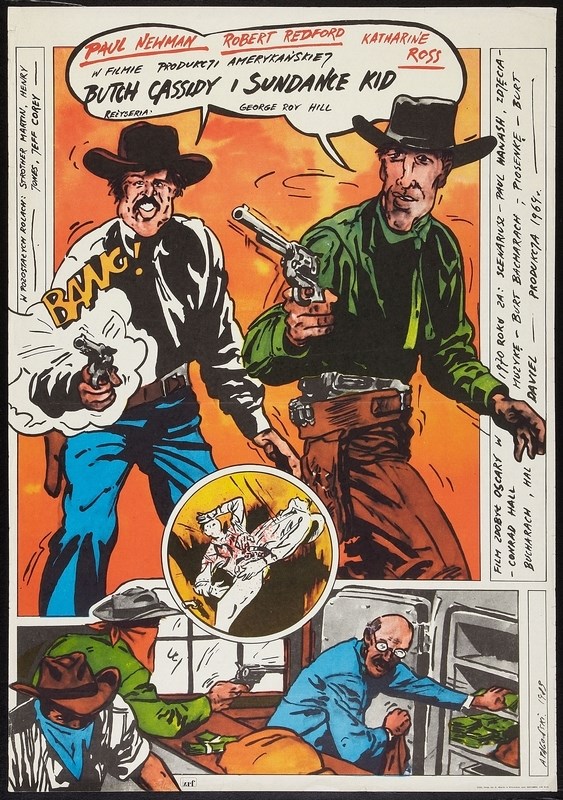 

Постер к фильму "Буч Кэссиди и Сандэнс Кид" (Butch Cassidy and the Sundance Kid) 50x70 см