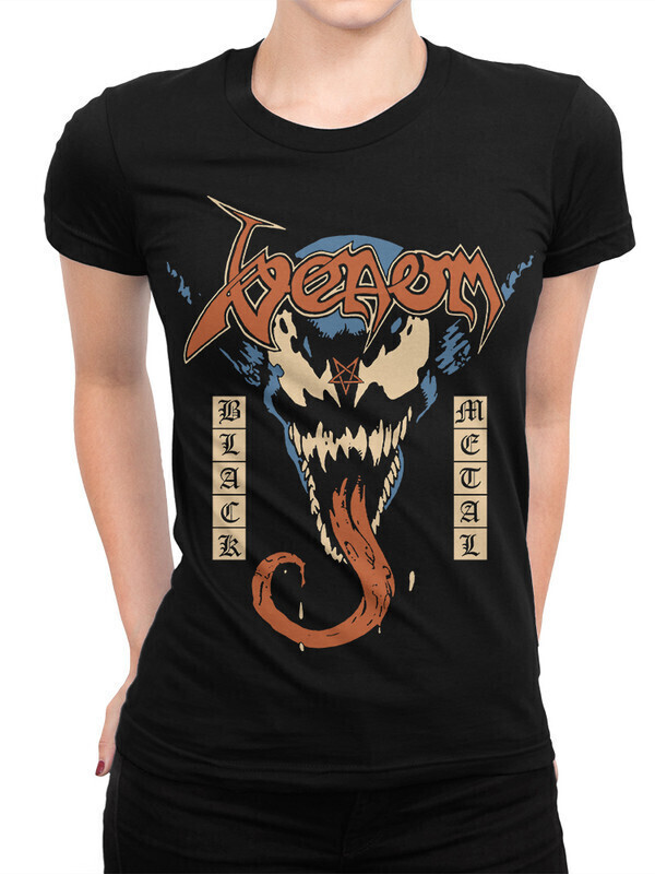 

Футболка женская Dream Shirts Зловещий Женская 50006951 черная XL, Зловещий Женская 50006951