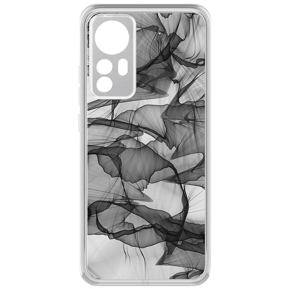 

Чехол-накладка Krutoff Clear Case Абстракт 14 для Xiaomi 12, Прозрачный