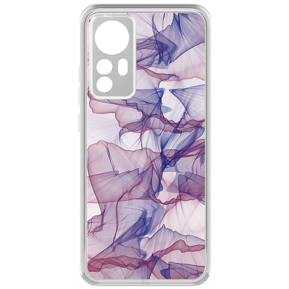 

Чехол-накладка Krutoff Clear Case Абстракт 15 для Xiaomi 12, Прозрачный