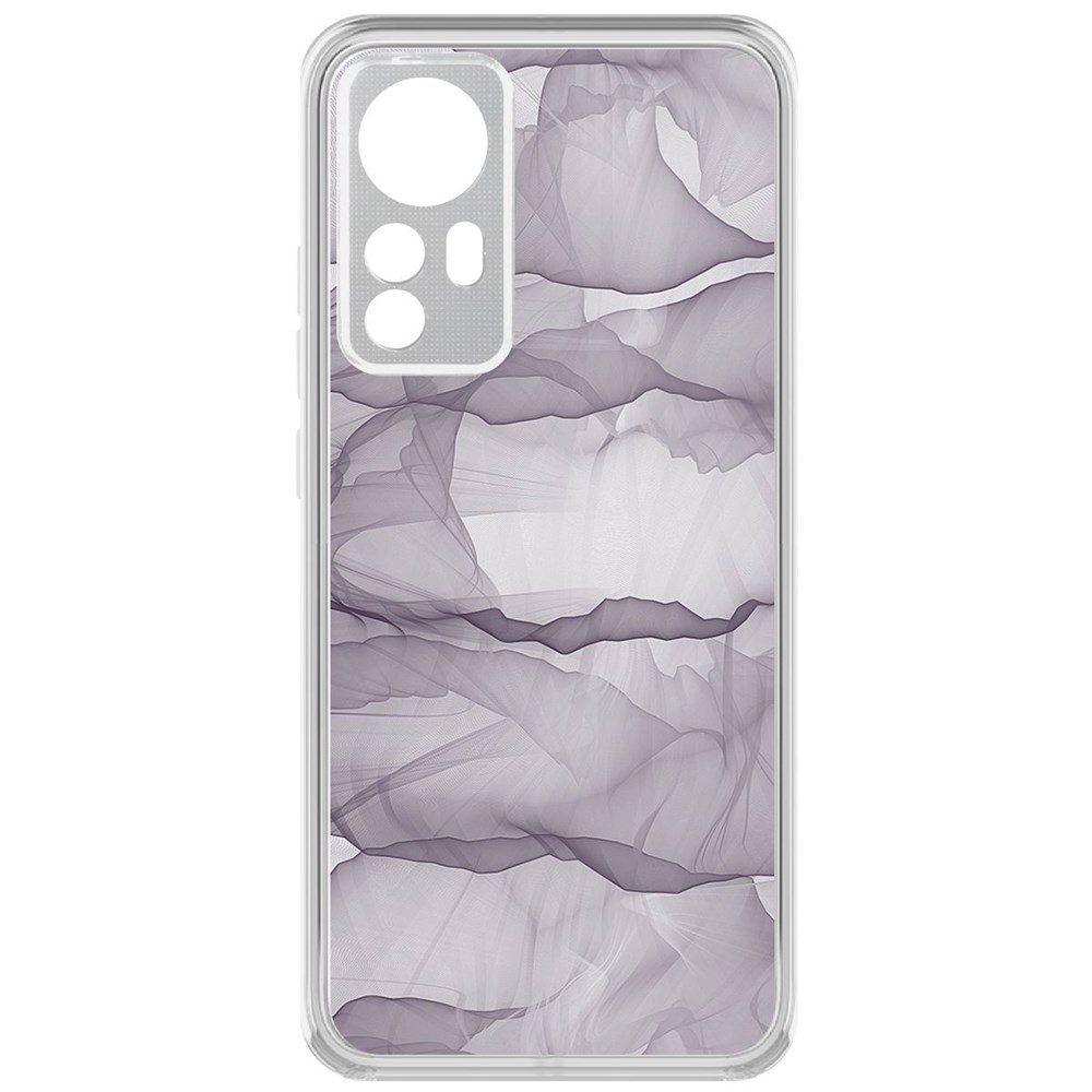 

Чехол-накладка Krutoff Clear Case Абстракт 1 для Xiaomi 12X, Прозрачный