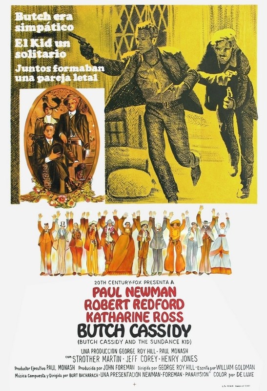 Постер к фильму Буч Кэссиди и Сандэнс Кид (Butch Cassidy and the Sundance Kid) A4