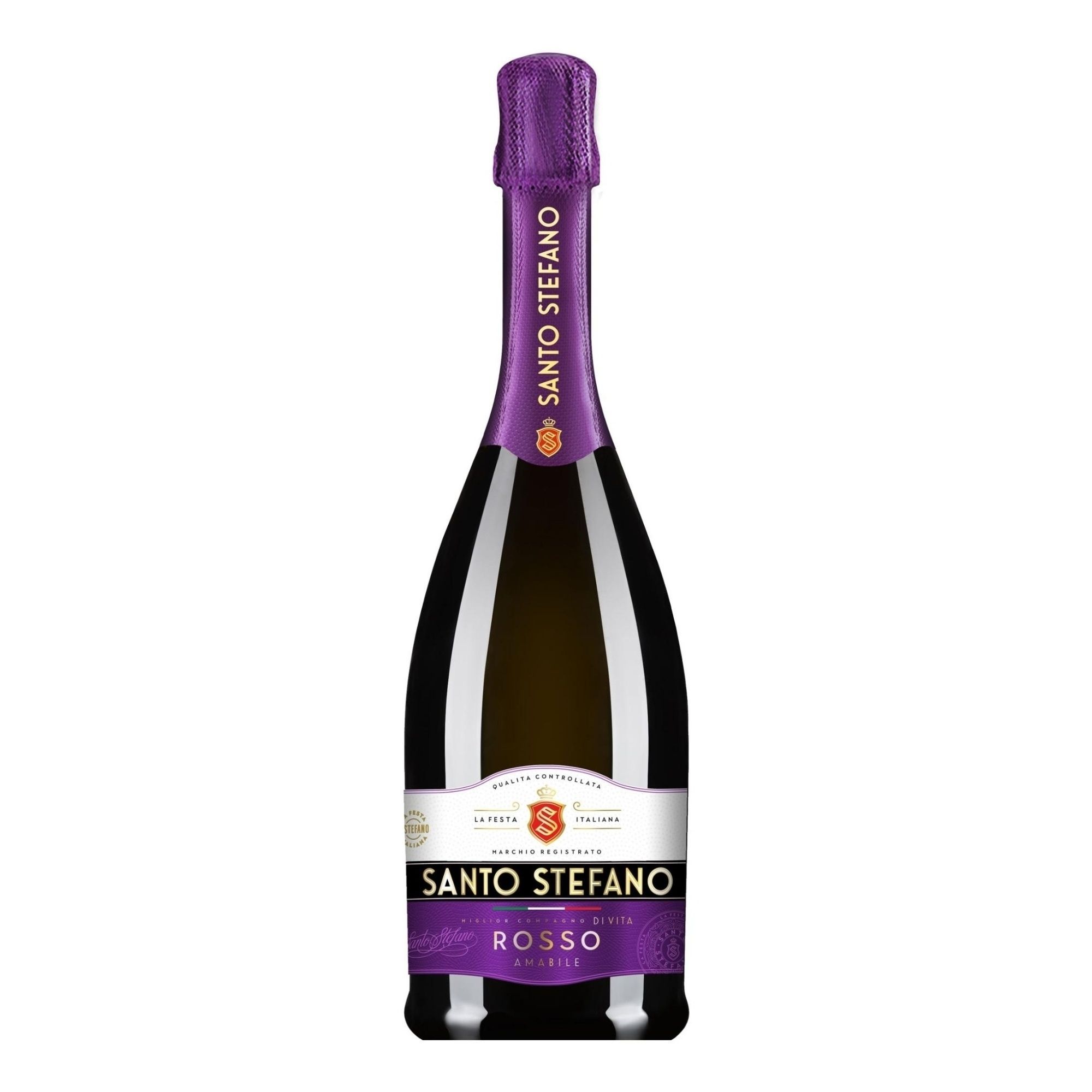 

Винный напиток игристый Santo Stefano Rosso красный полусладкий 750 мл Россия
