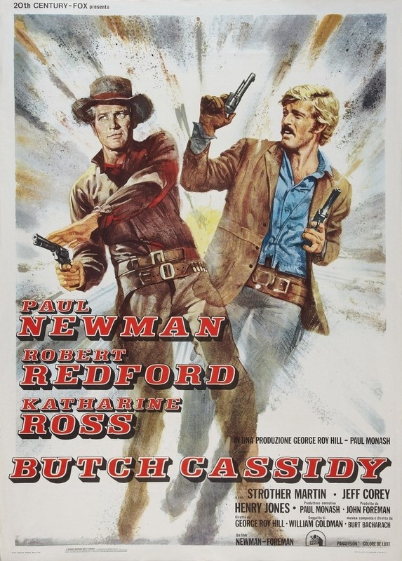

Постер к фильму "Буч Кэссиди и Сандэнс Кид" (Butch Cassidy and the Sundance Kid) 50x70 см