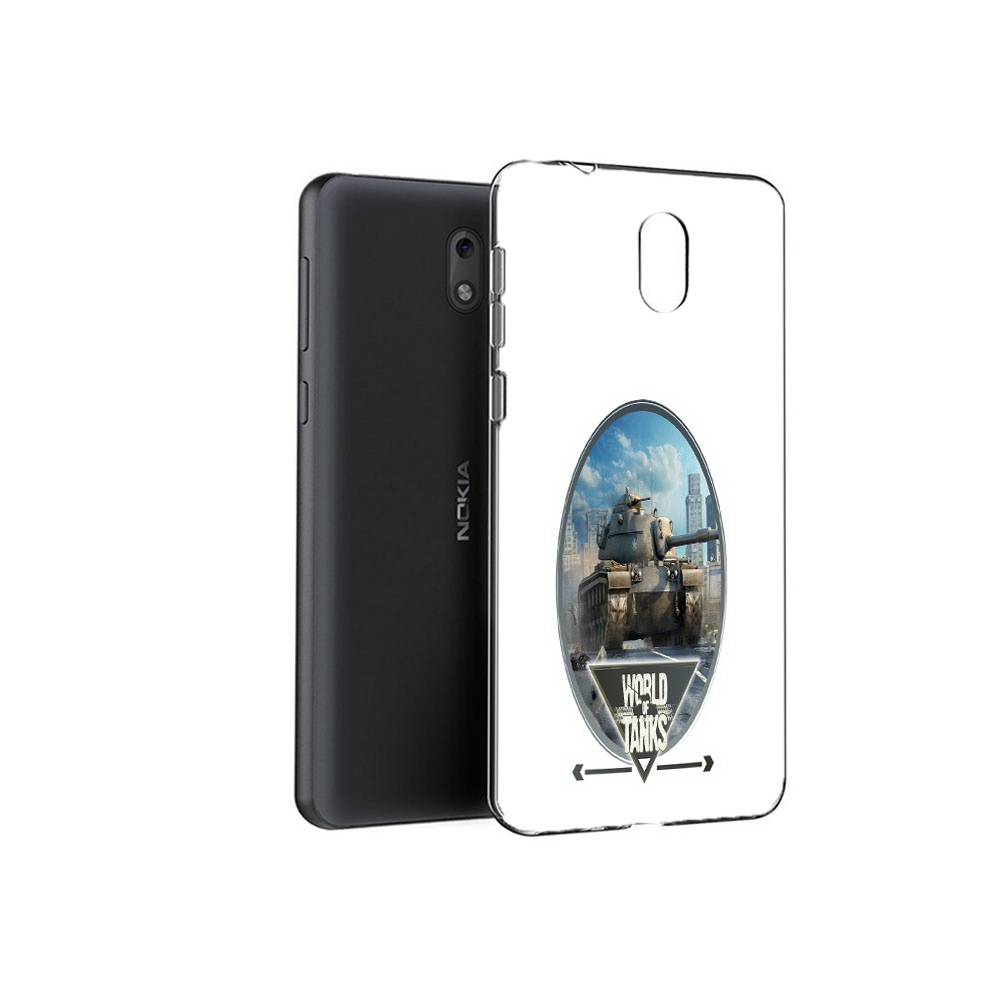 

Чехол MyPads Tocco для Nokia 2.1 игра с танками (PT114269.92.375), Прозрачный, Tocco