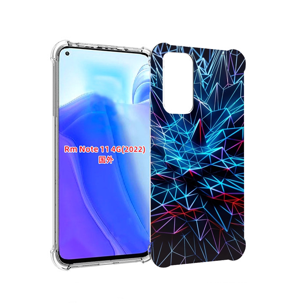 

Чехол MyPads неоновая-абстракция для Xiaomi Redmi Note 11 4G ( Глобальная версия ), Tocco