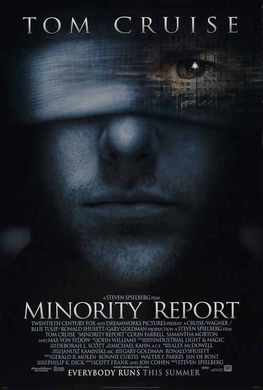 

Постер к фильму "Особое мнение" (Minority Report) 50x70 см