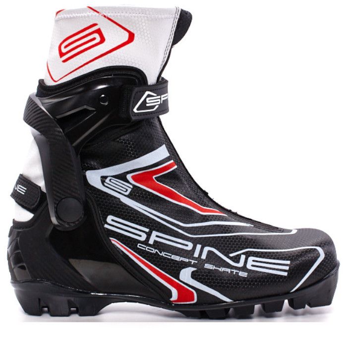 

Лыжные ботинки SPINE NNN Concept Skate (296) (черно/красный) (35)