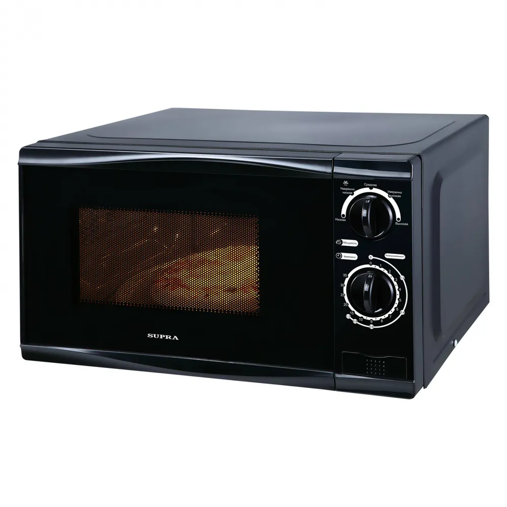 фото Микроволновая печь соло supra 20mb75 черный