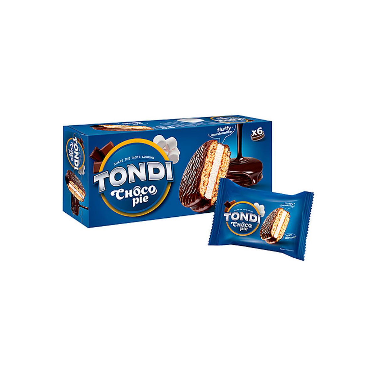 

Пирожное Choco Pie Tondi, 3 шт по 180 г